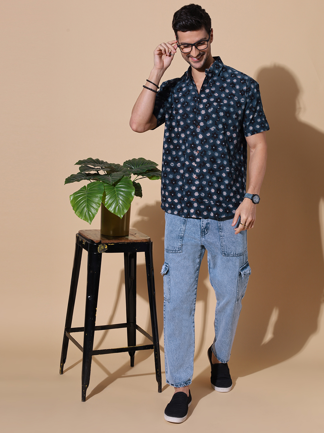 MOSHI Ajrakh Print Cotton Shirt - Image 5