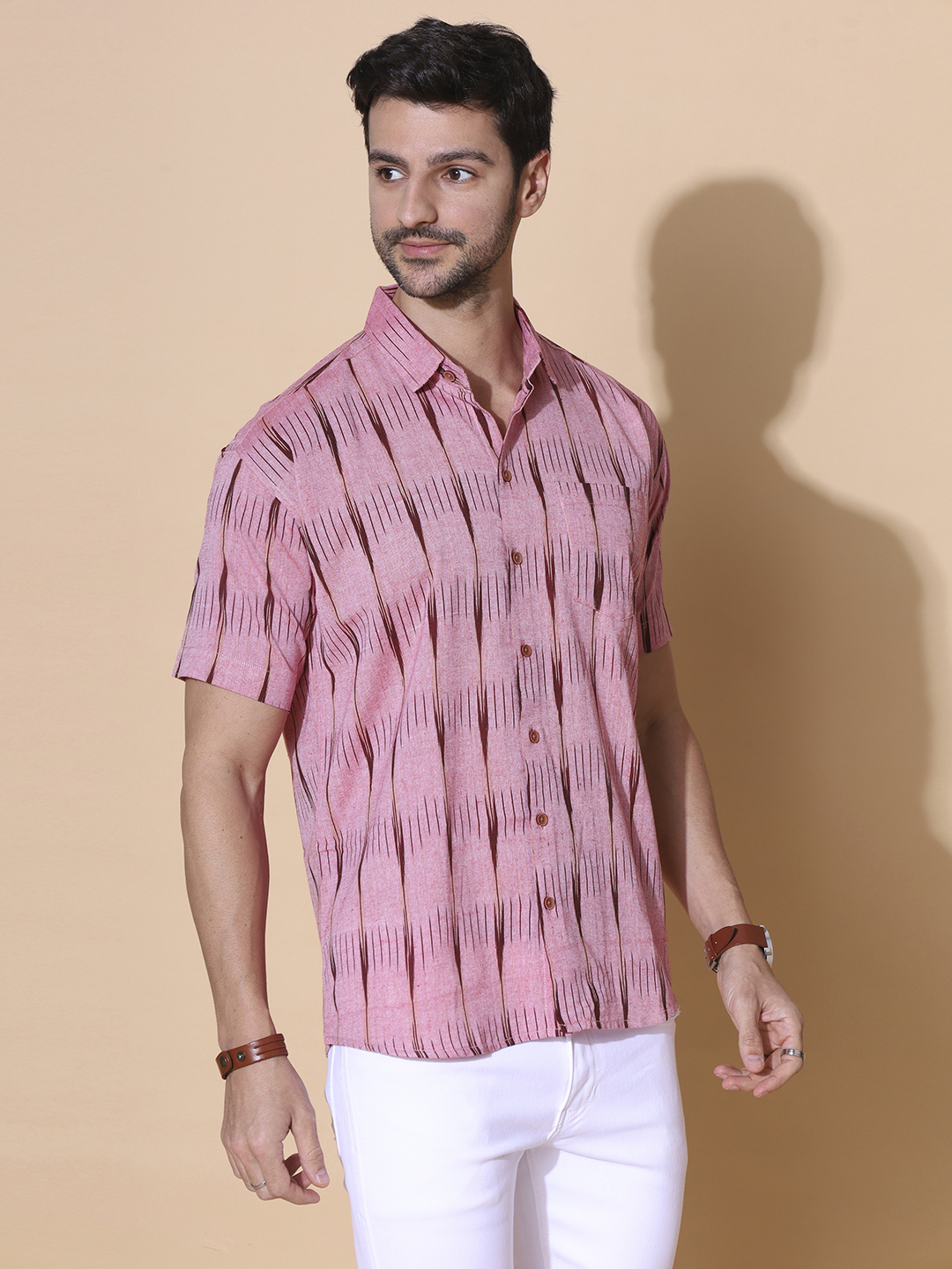 MOSHI Ikat Cotton Shirt - Image 3
