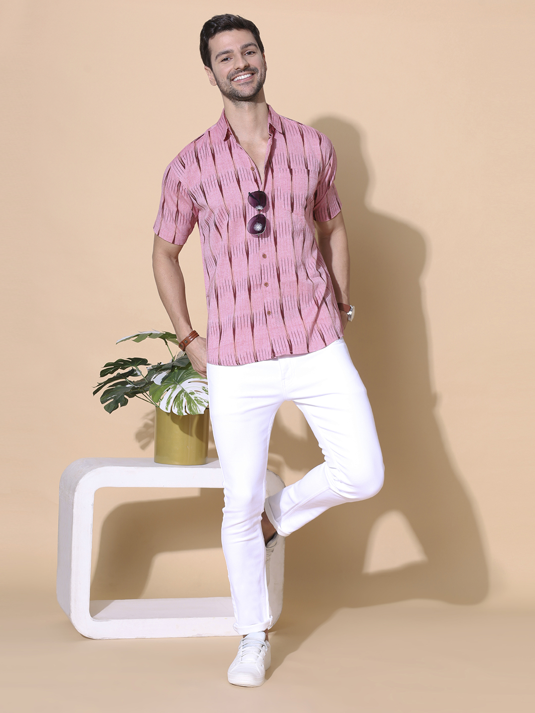 MOSHI Ikat Cotton Shirt - Image 5
