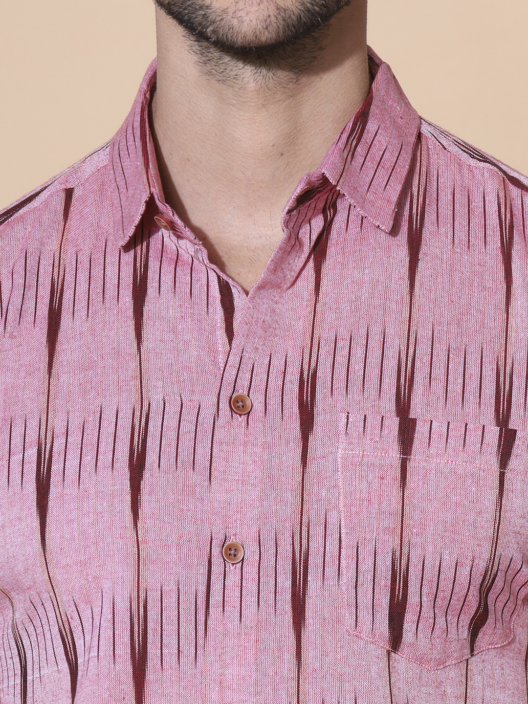 MOSHI Ikat Cotton Shirt - Image 6