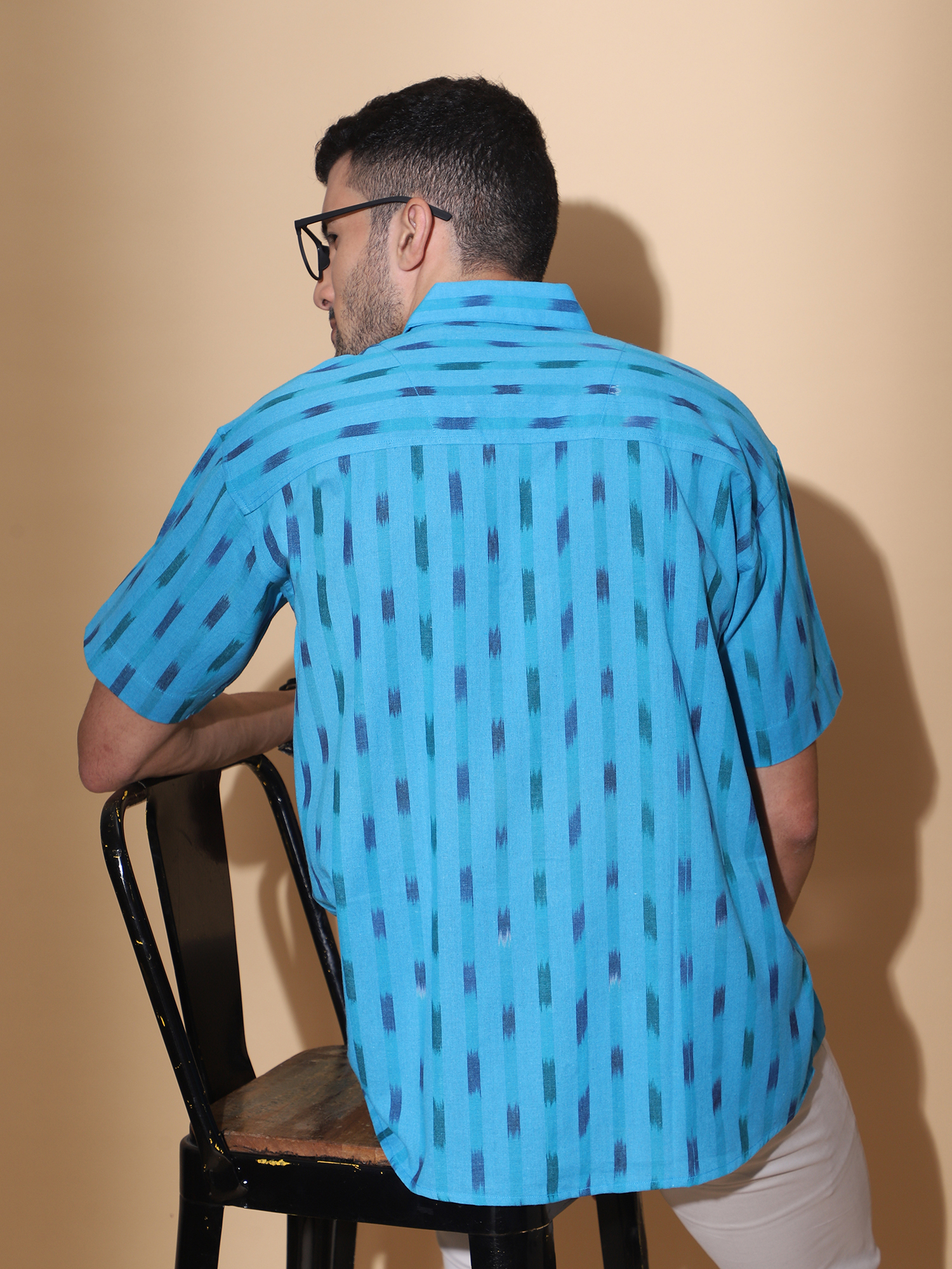 MOSHI Ikat Cotton Shirt - Image 4