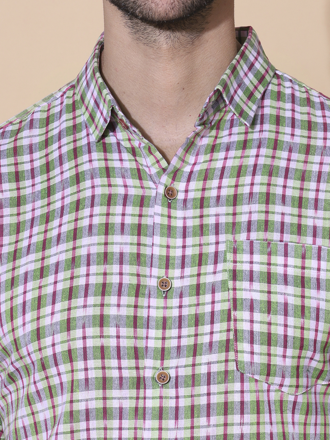 MOSHI Ikat Cotton Shirt - Image 6