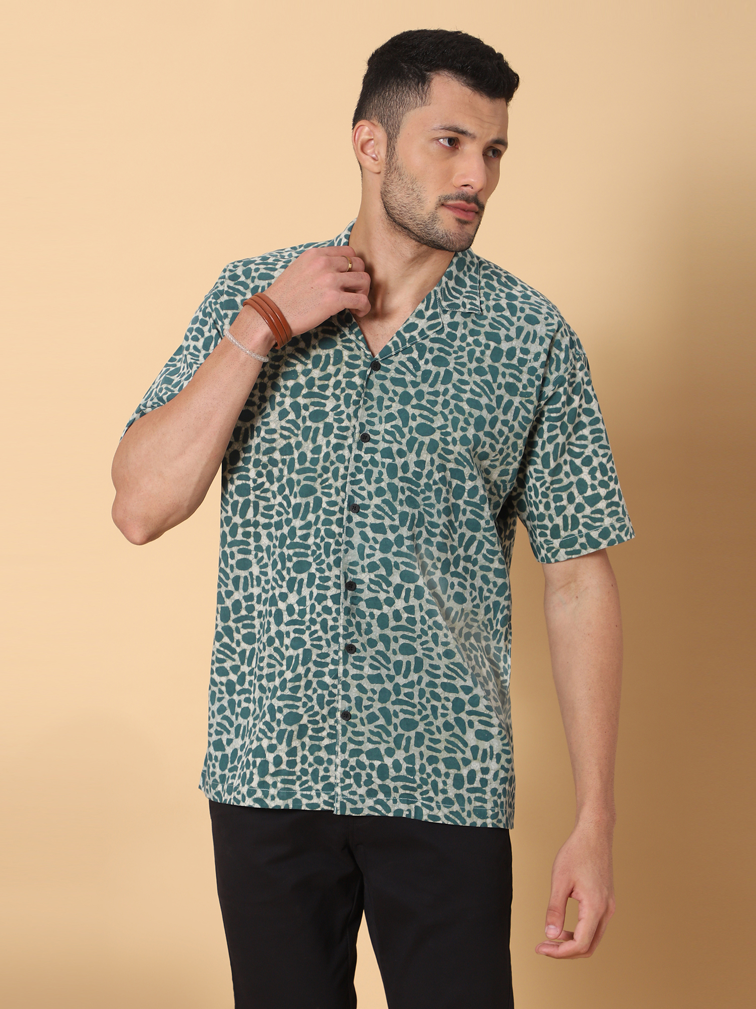 MOSHI Batik Print Cotton Shirt - Image 2