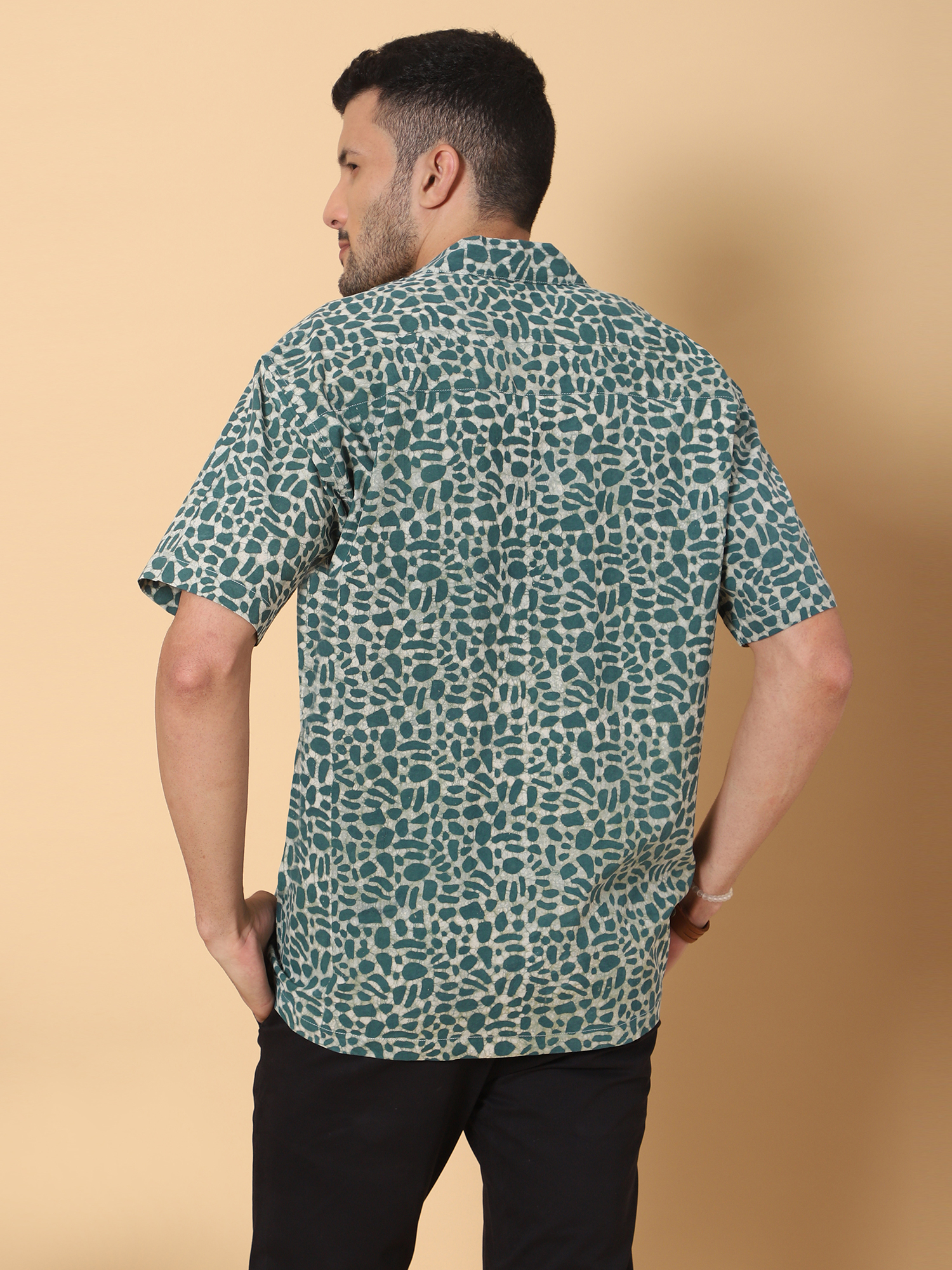 MOSHI Batik Print Cotton Shirt - Image 4