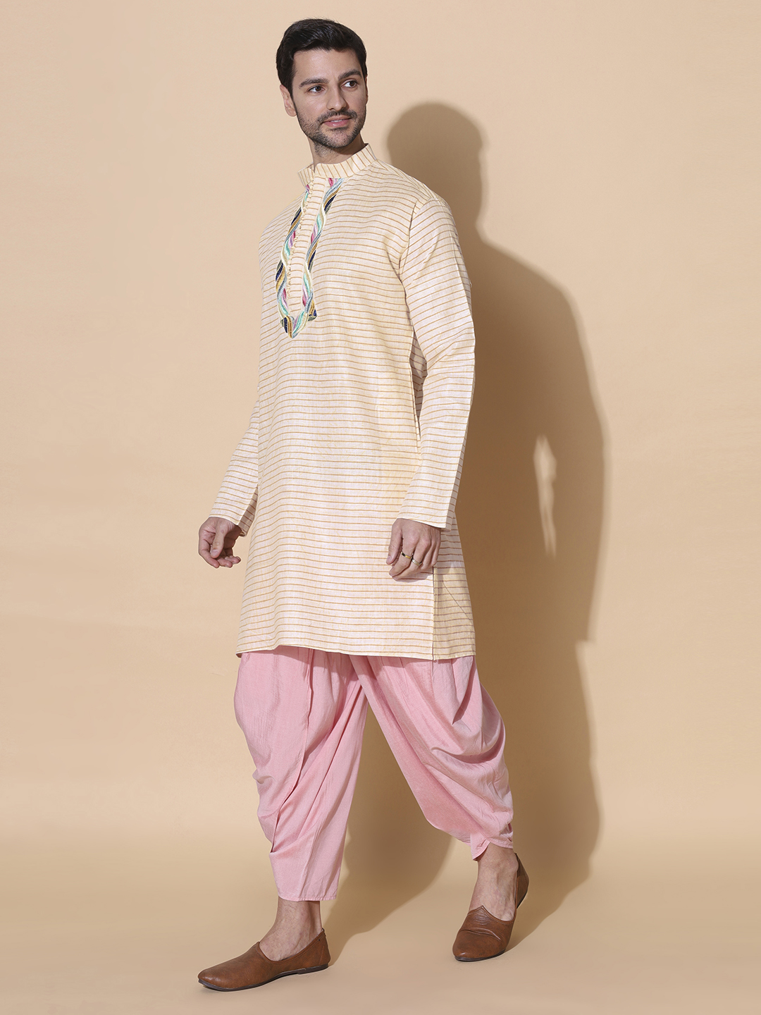 MOSHI Authentic Khadi Cotton Silk Kurta - Image 2