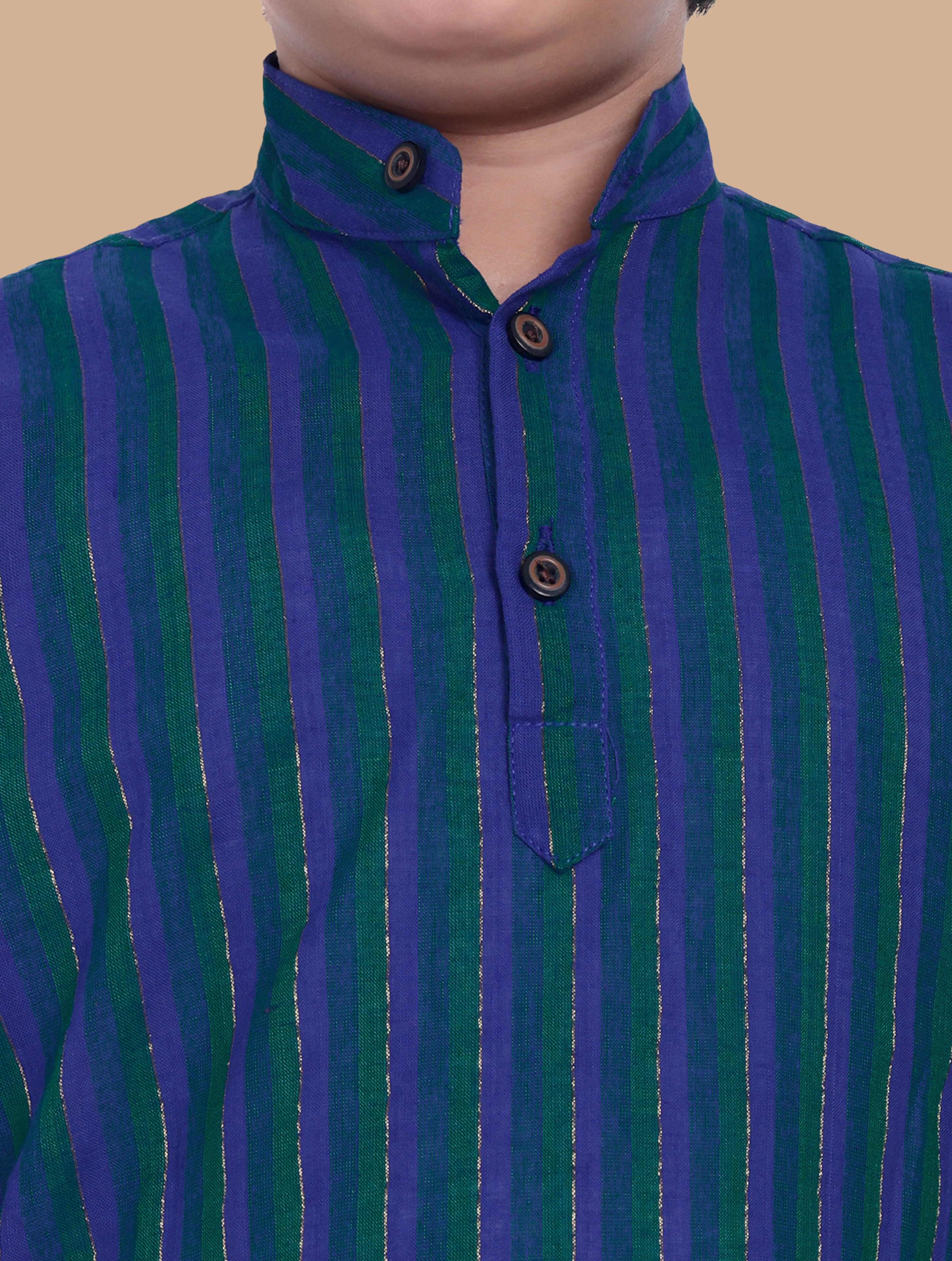 Moshi Boys Handloom Cotton Kurta - Image 4