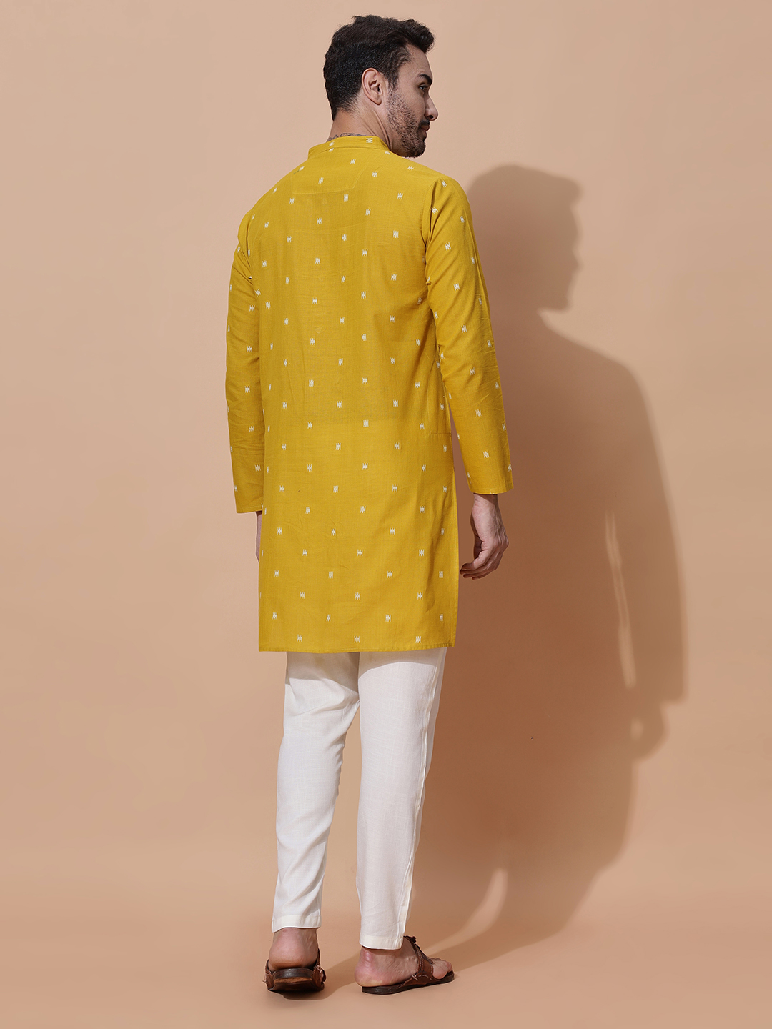 MOSHI Handloom Cotton Long Kurta - Image 4