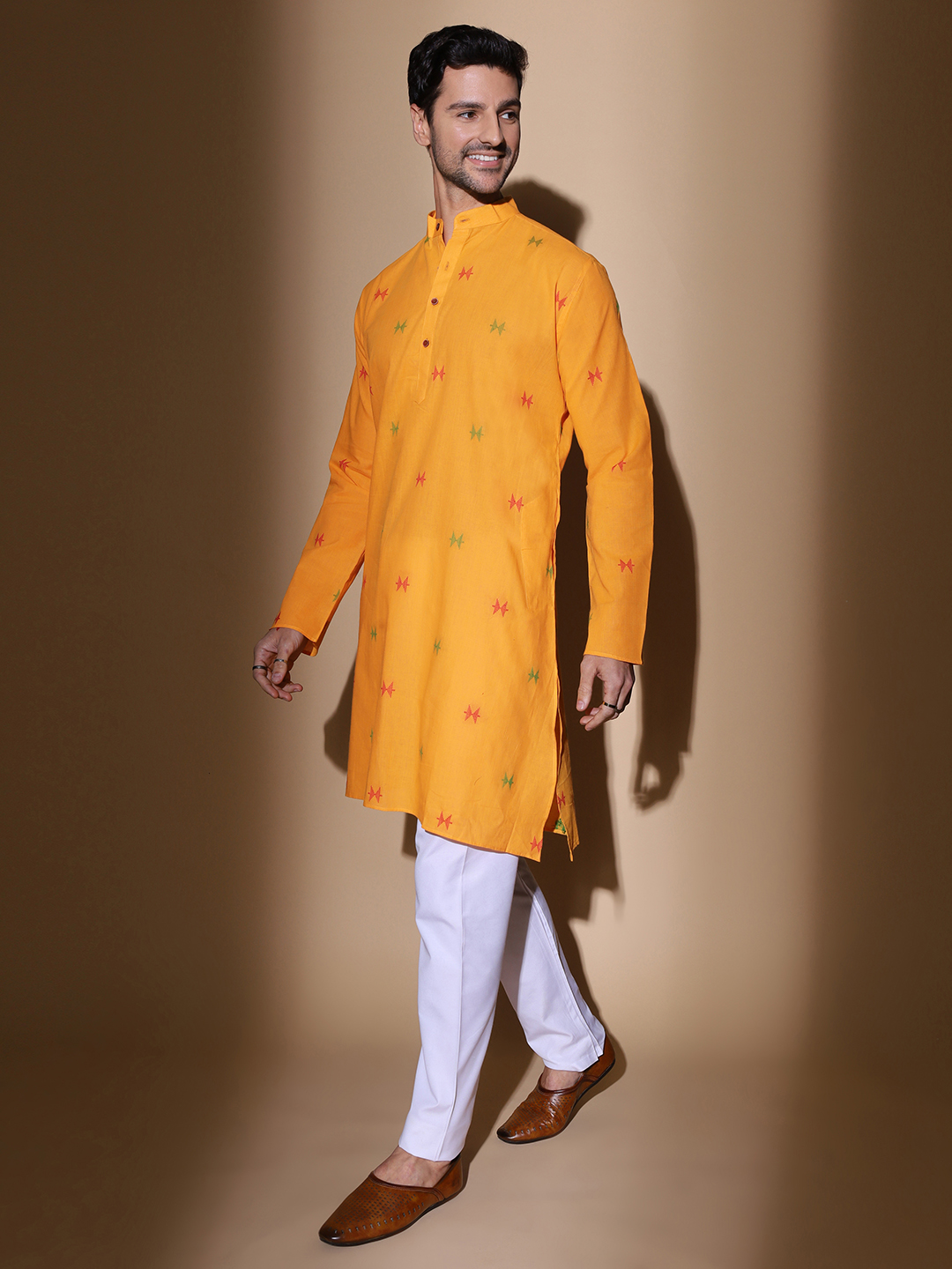 MOSHI Handloom Cotton Long Kurta - Image 2