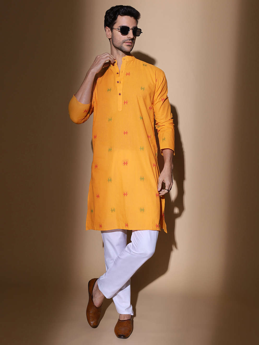 MOSHI Handloom Cotton Long Kurta - Image 5