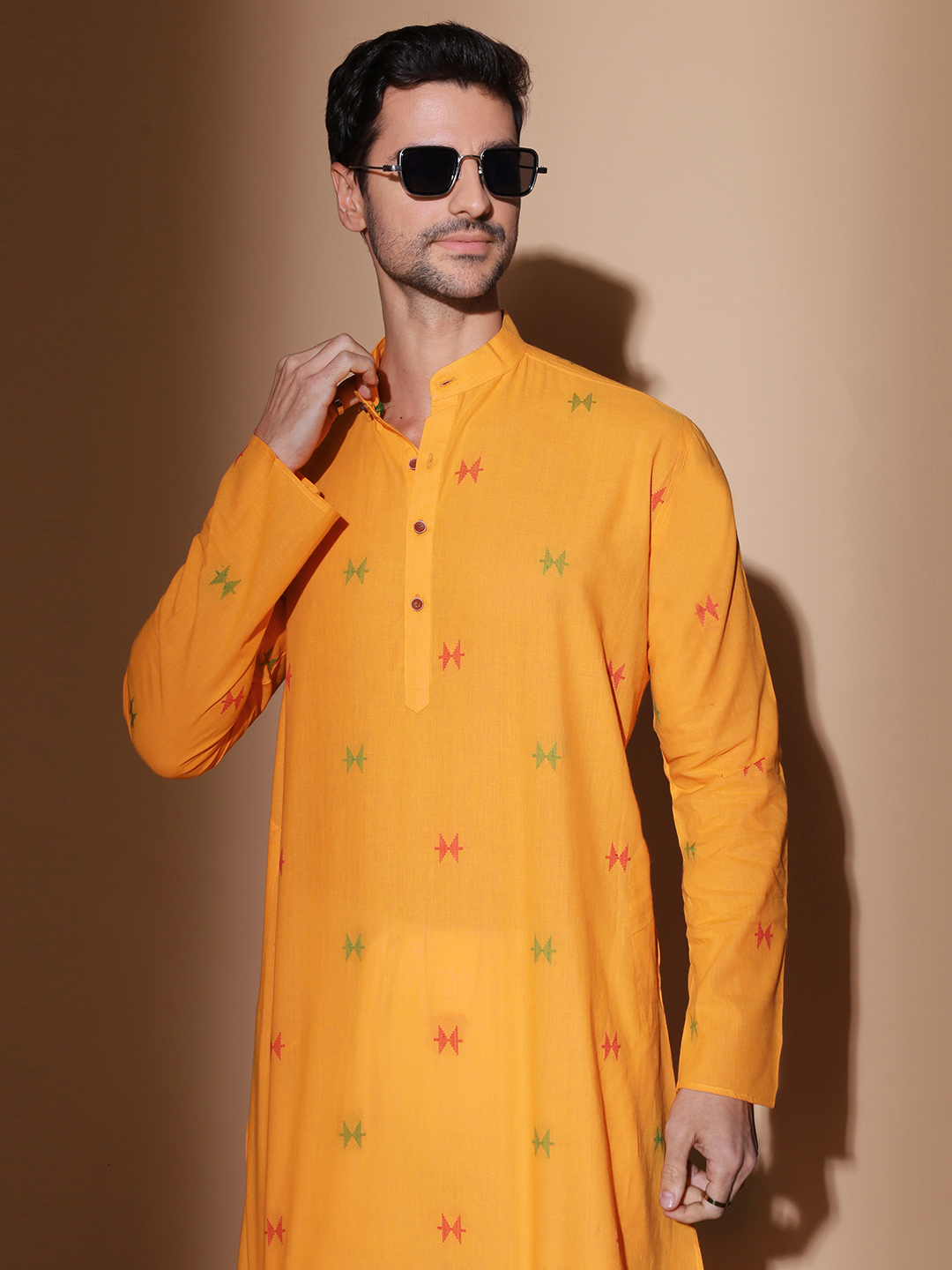 MOSHI Handloom Cotton Long Kurta - Image 6