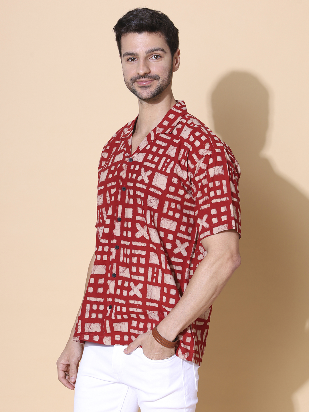 MOSHI Dabu Print Cotton Shirt - Image 2
