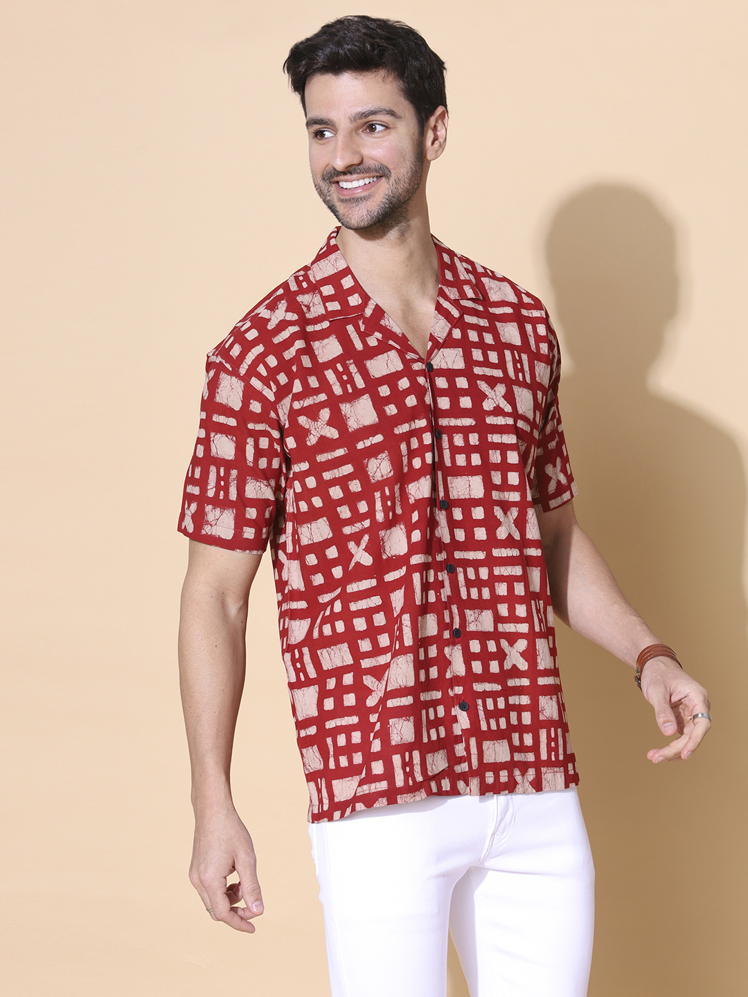 MOSHI Dabu Print Cotton Shirt - Image 3