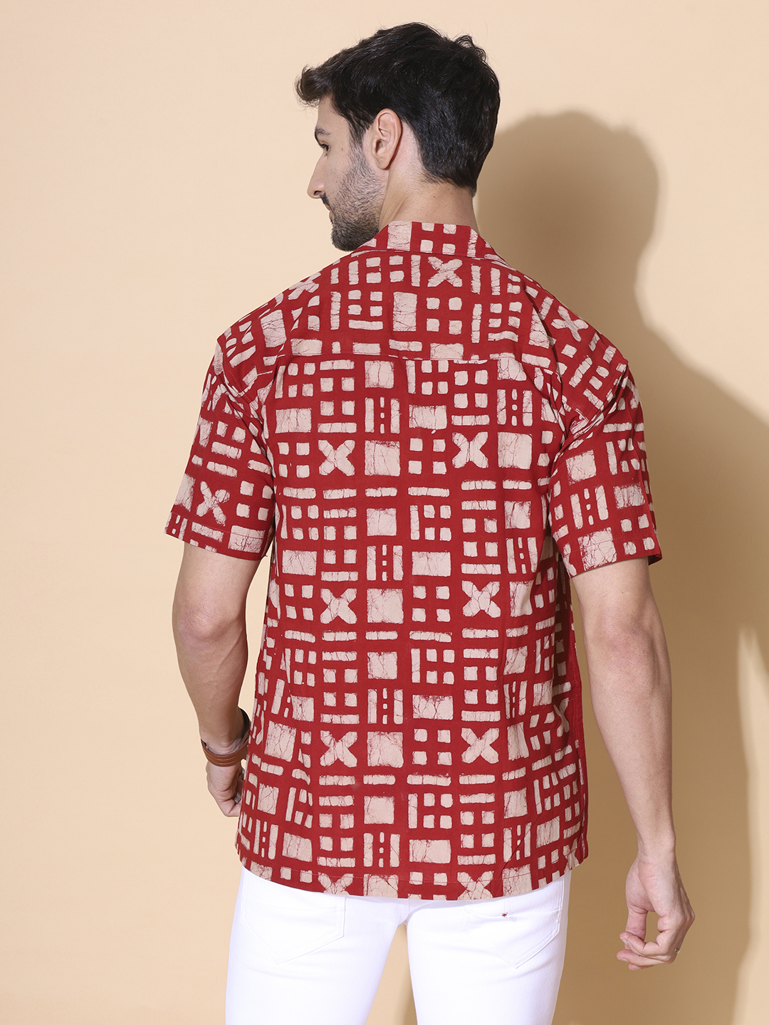 MOSHI Dabu Print Cotton Shirt - Image 4