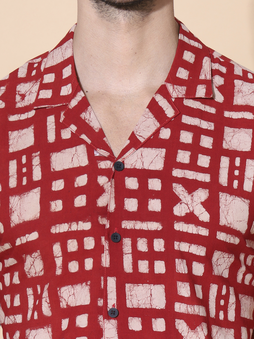 MOSHI Dabu Print Cotton Shirt - Image 6