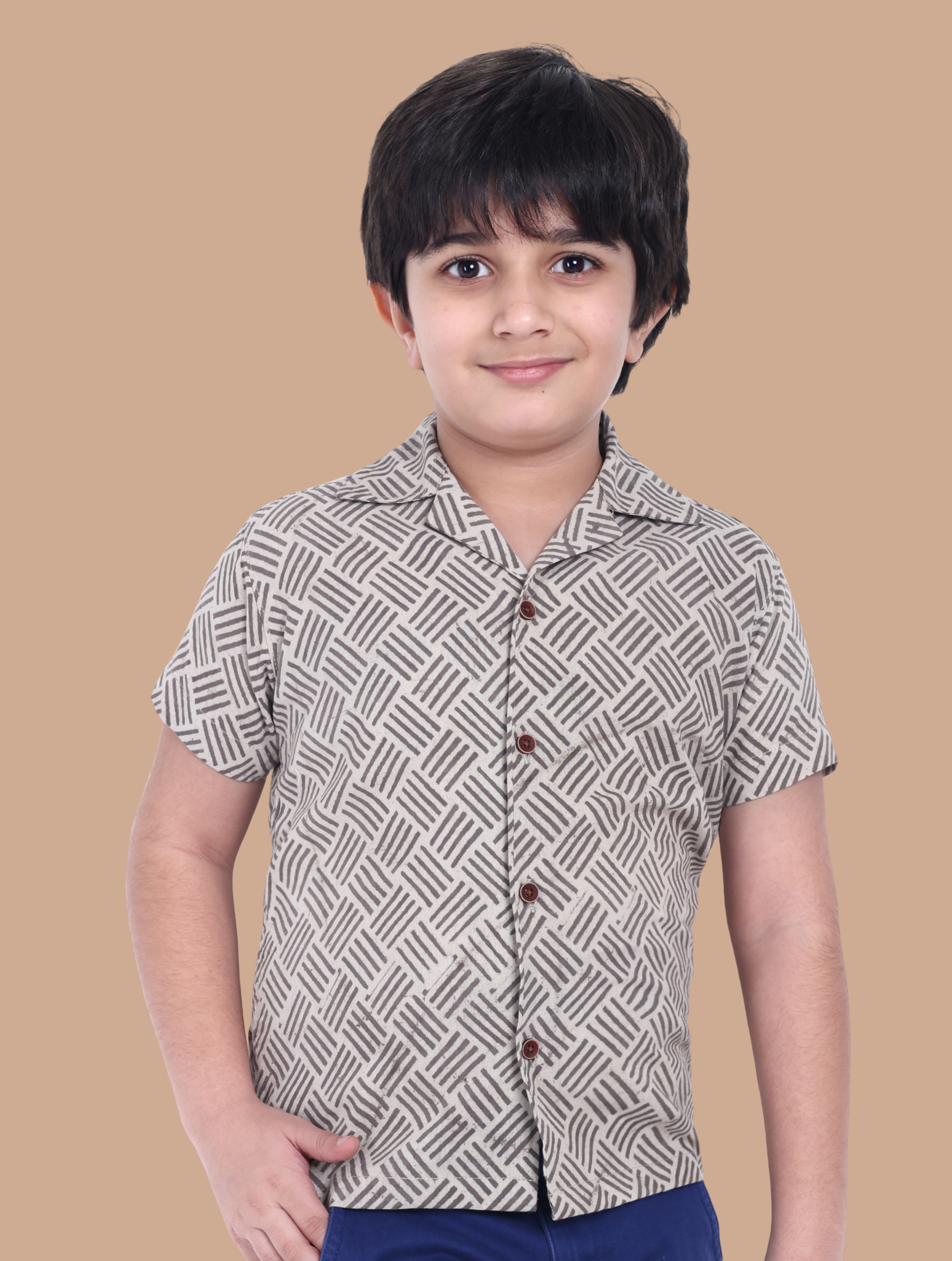 Moshi Boys Dabu Cotton Shirts