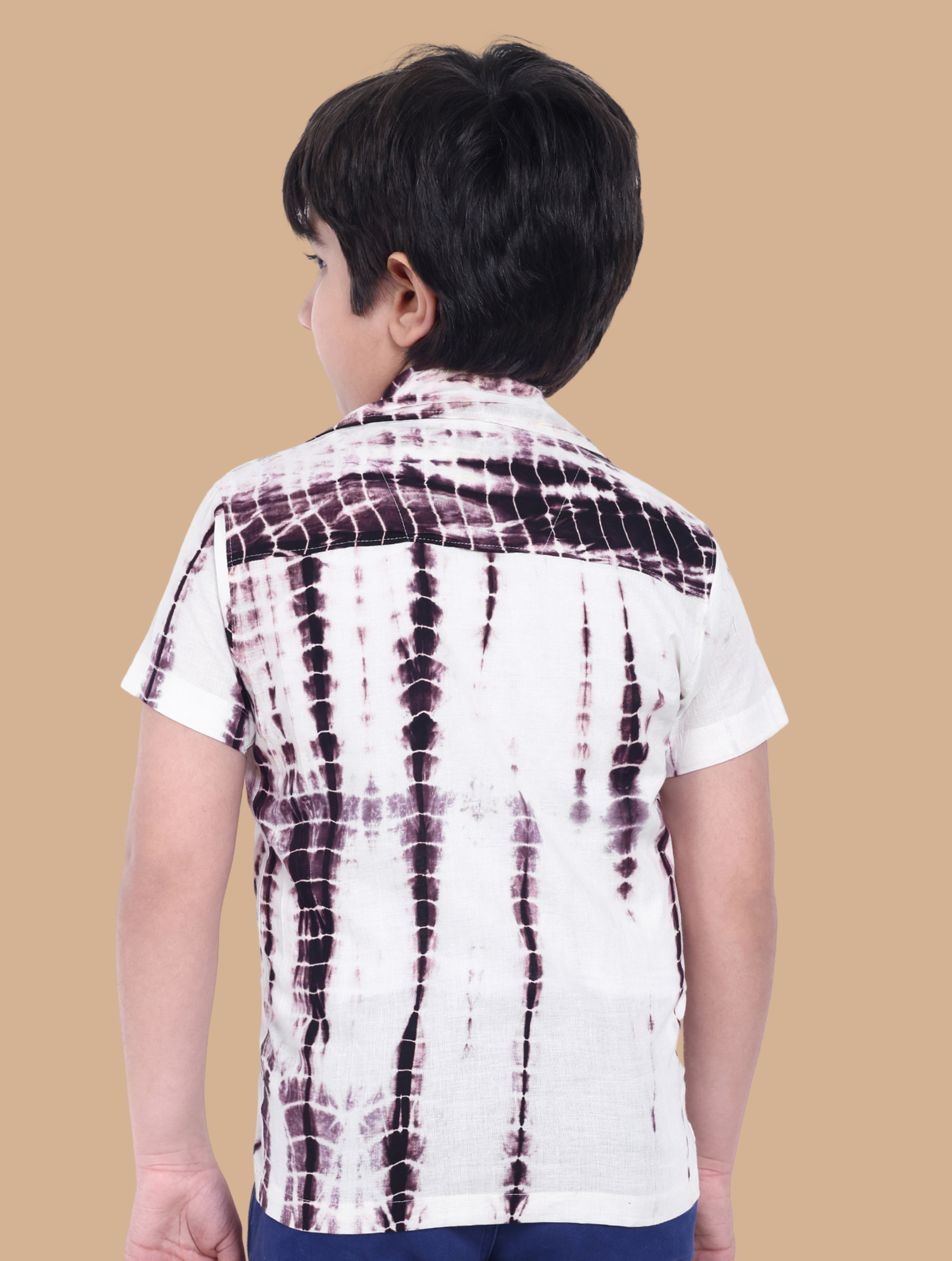 Moshi Boys Shibori Cotton Shirts - Image 4